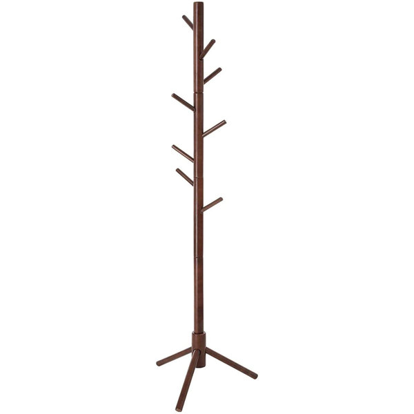 Latitude Run® Arneisha 18.5'' Wide Solid Wood 8 Hook Freestanding